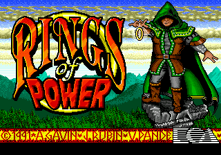 Rings of Power Title Screen
